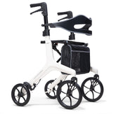 The Aerowalk Carbon - 4.6kg Rollator For Indoors Outdoors with Basket and Seat