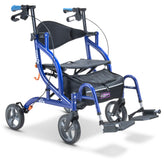 The AirGo Hybrid - Lightweight Rollator and Wheelchair in one convertible by Drive Devilbiss.