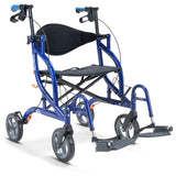 The AirGo Hybrid - Lightweight Rollator and Wheelchair in one convertible by Drive Devilbiss.