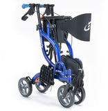 The AirGo Hybrid - Lightweight Rollator and Wheelchair in one convertible by Drive Devilbiss.