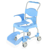Aqua Mobile Braked Shower Chair Commode