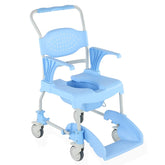 Aqua Mobile Braked Shower Chair Commode