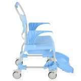 Aqua Mobile Braked Shower Chair Commode