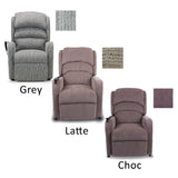 The Camberley - British Made Fabric Riser Recliner Chair Fully Customisable