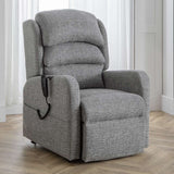 The Camberley - British Made Fabric Riser Recliner Chair Fully Customisable
