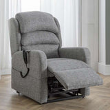 The Camberley - British Made Fabric Riser Recliner Chair Fully Customisable