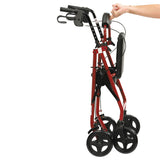 Drive R8 Rollator - Lightweight Braked Aluminium With Seat & Storage