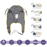 Oxford Full Back Sling With Padded Legs