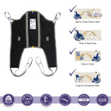 Oxford High Back Sling With Padded Legs