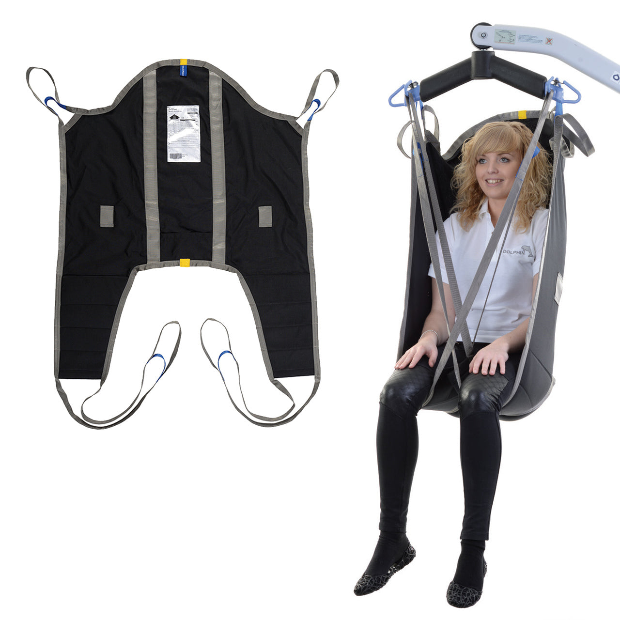 Oxford High Back Sling With Padded Legs