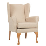 Queen Anne Elegant Fireside Chair