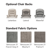 The Dorchester - British Made Riser Recliner Chair Fully Customisable