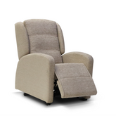 The Riva Single Motor - British Fabric Riser Recliner