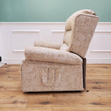 CLEARANCE The Eton Dual Motor - British Fabric Riser Recliner CLEARANCE-2340