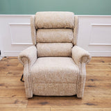 CLEARANCE The Eton Dual Motor - British Fabric Riser Recliner CLEARANCE-2340