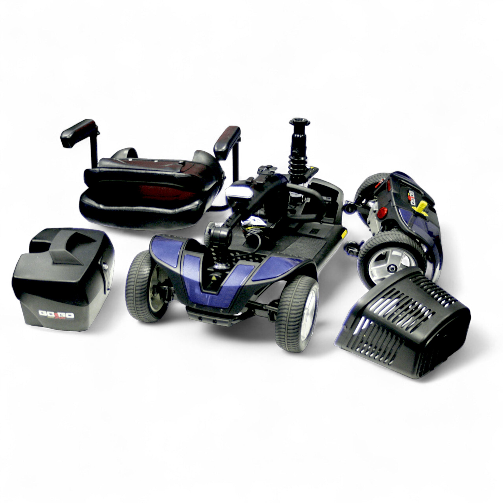 The Elite Traveller Sport EZ Turn - 2025 Edition Pride Long Range 4mph Boot Scooter