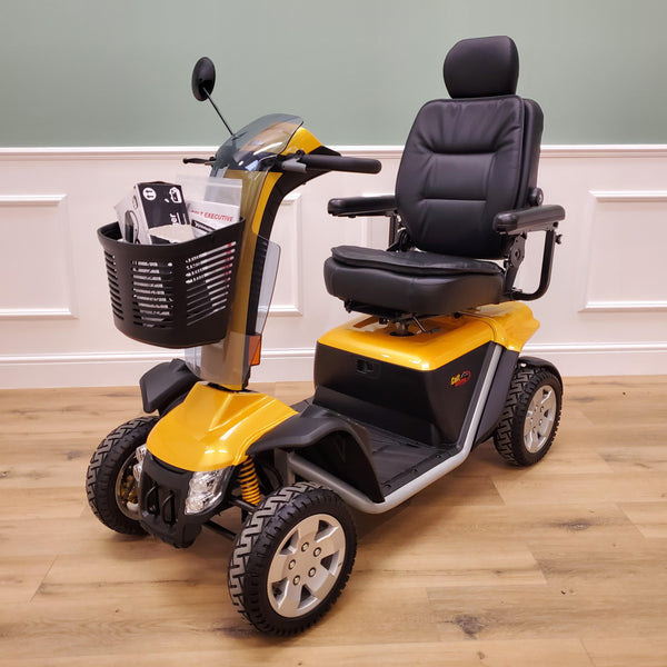 CLEARANCE Pride Colt Executive 100ah 8mph Scooter, Yellow