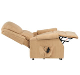 The Restwell Indiana - Chenille Rise and Recline armchair