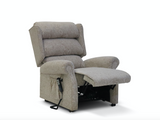 The Eton Dual Motor - British Fabric Riser Recliner
