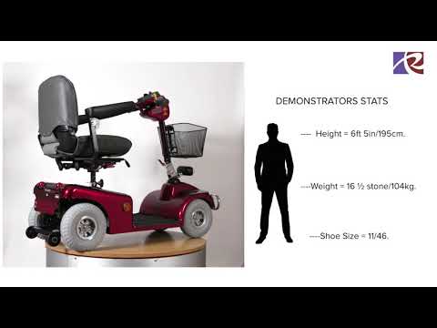 The Sovereign - Shoprider 4mph Classic Mid-Size Scooter